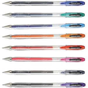 Uni-Ball Paarse Gelpen - Signo UM-120 Gel Pen - Gel pen met snel drogende, licht- en water resistente inkt - 0.7mm schrijfbreedte