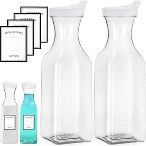 1500 ml wasmiddeldispenser 2 stuks - doseerder wasmachine - herbruikbare container voor waspoeder - korrel doseren .