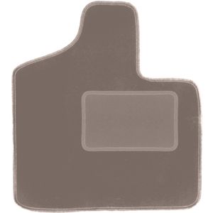 Beige bestuurdersmat voor: Dodge Caravan / Grand Caravan III 7 personen (2001-2007)