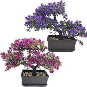 Kunstplanten Japanse Bonsai Boom - Kunstmatige Bonsaiboom Kamerplanten