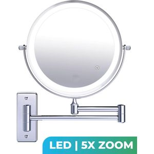 Mirlux Make Up Spiegel met LED Verlichting - 5X