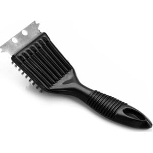 Barbecue Brush - Barbecueborstel 3 in 1 - BBQ Grill - Barbeque - Grill platen - Tosti apparaat - Diepe schoonmaak - RVS borstel