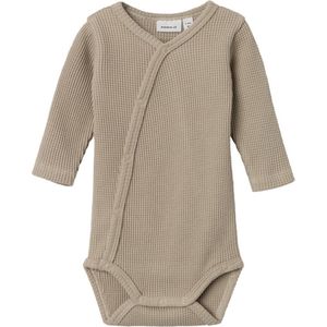 Name It Romper Overslag Waffe Pure Cashmere