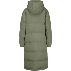 Fila Damen Wattierte Jacke Braunfels Long Puffer Jacket Oil Green-XS