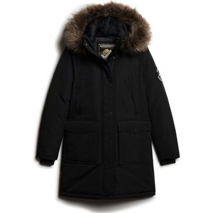 Superdry EVEREST FAUX FUR PARKA JACKET Dames Jas - Maat S