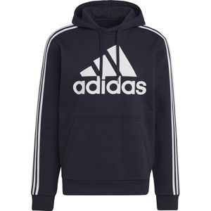 adidas Sportswear Essentials Fleece 3-Stripes Logo Hoodie - Heren - Blauw- M
