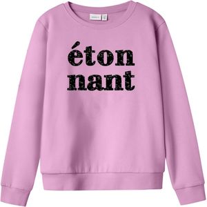 NAME IT NKFNISTRINE LS SWEAT BRU BOX Meisjes Trui - Maat 134/140