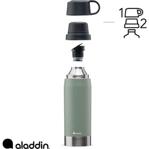 Aladdin - Thermavac Twin Cup Bottle 1100 ml Sage Green