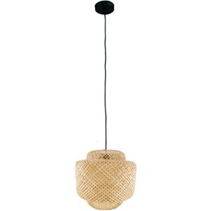 DKNC - Hanglamp Puebla - Bamboe - 46x46x43cm - Beige