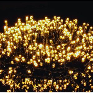 8 Lichtstanden LED Kerstverlichting Warm Wit Met Timerfunctie - 400 LED's Voor Feesten - Kerstmis - Bruiloften En Decoraties