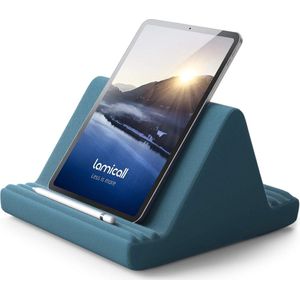 Tablethouder kussen, tabletstandaard - kussenhouder voor bed bank voor nieuwe 2022 iPad Pro 9.7, 10.5, 12.9, iPad Air Mini 2 3 4, Switch, Samsung Tab, iPhone, boeken, andere tablets, groen