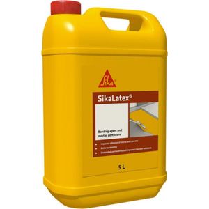 SikaLatex - Waterdichte en waterbestendige hechtmiddel 5 L
