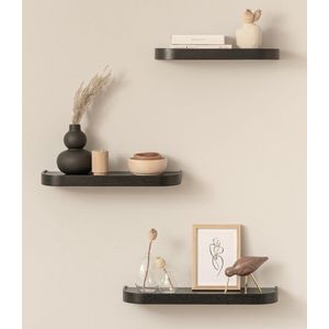 Zwevende wandplank - Wandplank zwevend - Boekenplanken - Industrieel - Wonen - Plank - Doucherek