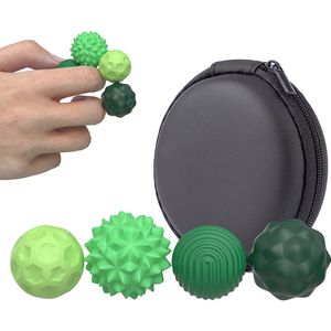 Magnetische Focusballen - Groen 4 stuks - Fidget Toys - Magnetische balletjes