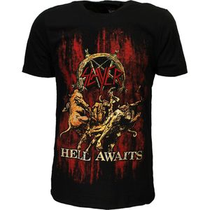 Slayer Hell Awaits T-Shirt - Officiële Merchandise