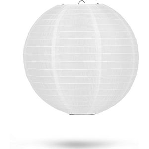 10 x Witte - Lampionnen - Nylon - 25 cm - Voor - Buiten - Exclusief - Verlichting