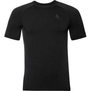 Odlo Shirt Korte Mouwen Performance Warm ECO ZWART - Maat XXL