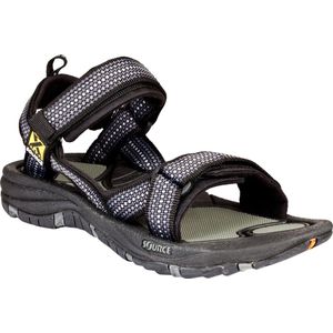 Source Classic Sandaal heren  Wandelsandalen - Maat 42 - Mannen - zwart/grijs/wit