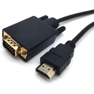 HDMI naar VGA Kabel 1,8 Meter - HDMI naar VGA Kabel Omvormer Converter