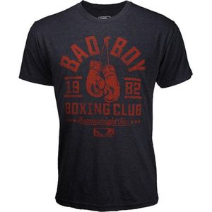 Bad Boy Boxing Club T Shirt Zwart Rood maat S