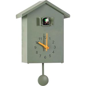Lexium Koekoeksklok Modern - Minimalistische Koekoeksklok - Koekoek - Cuckoo Clock - Wandklok