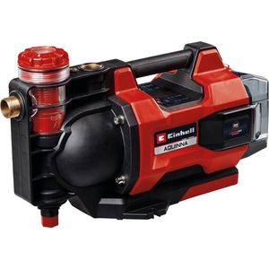 Einhell Accu Automatische Tuinpomp AQUINNA 36/38 F LED AUTOMATIC Li Solo - Power X-Change - 36 V - Max. druk: 3,7 bar - Max. levercapaciteit: 3.800 l/u - Max. opvoerhoogte: 37 m - Automatische functie - Excl. Accu & Lader