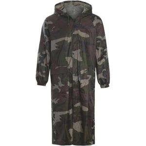 JC Blue Trenchcoat – Camouflage – Regenjas dames – Regenjas Heren - waterdicht - Maat XL