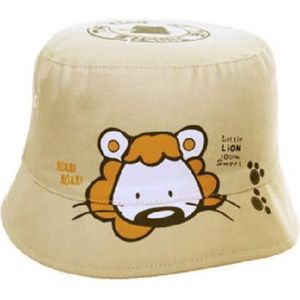 Baby  kinder Zonnehoedje Lion - maat 50 cm (ca 15 tot 24 maanden)