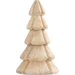 PTMD Deco Object Navis - 25x15x15 cm - Hout - Creme