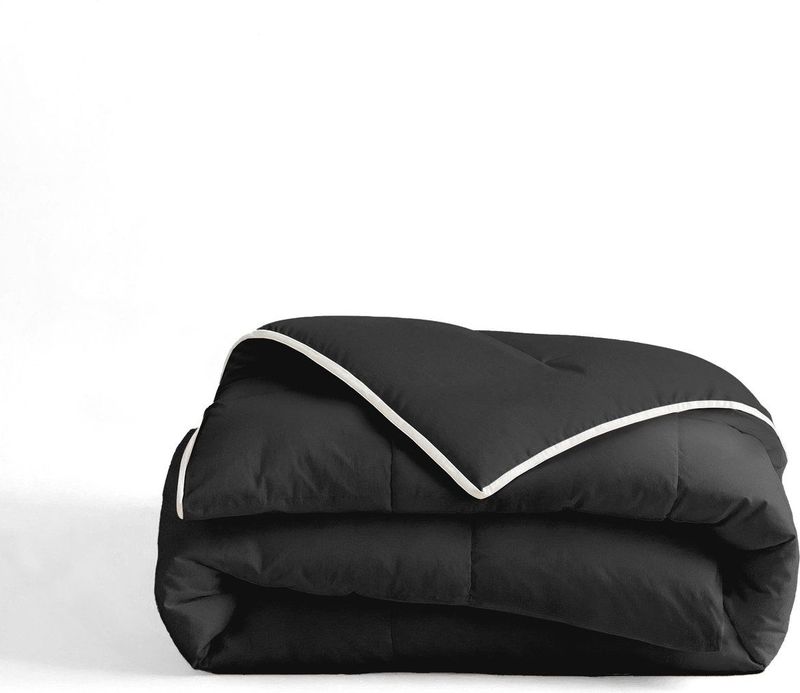 Sleeptime All-in one Omkeerbare Dekbed - Dekbed zonder Overtrek - 240x200 - Zwart