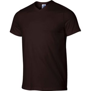 Joma Versalles Short Sleeve Tee 101740-641, Mannen, Bruin, T-shirt, maat: S
