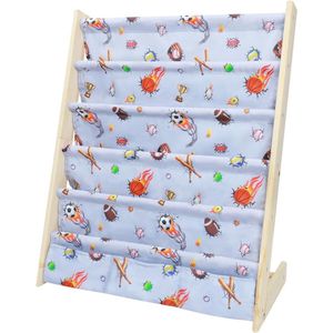 Equivera Boekenrek Kind - Boekenrek - Boekenkast Kind - Boekenrek Kinderkamer - Boekenplank - Boekenplank Kinderkamer
