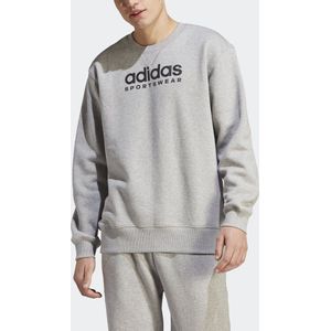 adidas Sportswear All SZN Fleece Graphic Sweatshirt - Heren - Grijs- L Kort