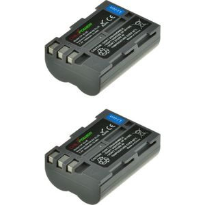 ChiliPower EN-EL3E accu voor Nikon - 1800mAh - 2-Pack