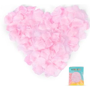 Festivz Rozenbladen 2500 stuks - Liefde - Rozenblaadjes - Love - Feestversiering – Roze - Cadeau - Feest - Man & Vrouw - Hem & Haar -Valentijn - Valentijnversiering - Valentijnsdag