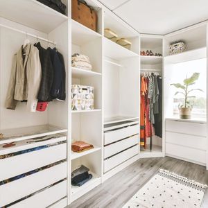 Kledingstang Ovall 2x 86 cm - Hoge Kwaliteit Staal - Inclusief Houder voor Kast en Garderobe