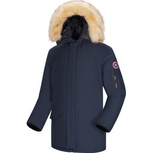 Subprime - Heren Jas winter Parka Tommy - Blauw - Maat XXL