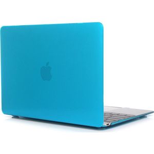 Mobigear Laptophoes geschikt voor Apple MacBook Air 11 Inch (2010-2016) Hoes Hardshell Laptopcover MacBook Case | Mobigear Glossy - Blauw - Model A1370 / A1465