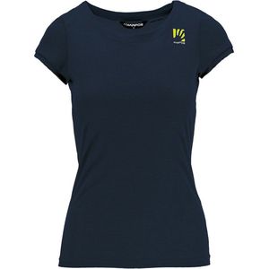 Karpos Loma T-shirt Met Korte Mouwen Blauw L Vrouw