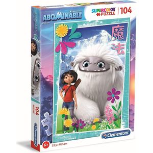 Clementoni Legpuzzel Abominable Karton Junior 104 Stukjes