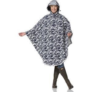 Regencape blauw