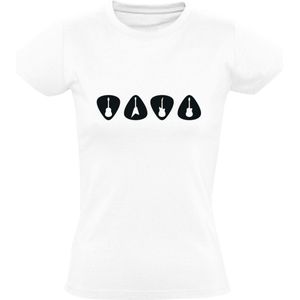 Gitaar Dames T-shirt | Rock | HardRock | Elektrische Gitaar | Concert | Muziek | shirt