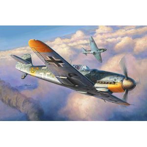 Zvezda - Messerschmitt Bf-109 G6 (Zve4816) - modelbouwsets, hobbybouwspeelgoed voor kinderen, modelverf en accessoires