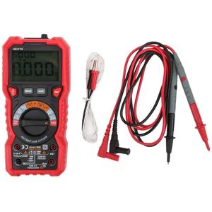 Multimeter DC/AC Spanningstest - 6000 Count Digitale Multi-Tester Automatisch Bereik Werkelijke Effectieve Waarde Ampèremeter HT118A
