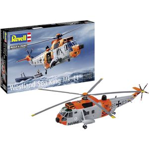 Revell Modelbouwpakket Vliegtuigen - 03785 Westland Sea King Mk. 41 - Sikorsky S-61 - Helikopter Plastic - 1:72