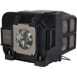 Beamerlamp geschikt voor de EPSON H470A beamer, lamp code LP75 / V13H010L75. Bevat originele P-VIP lamp, prestaties gelijk aan origineel.