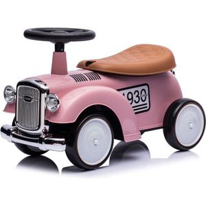 Classic 1930 - Loopauto - 0 tot 3 jaar - Zithoogte 26 cm - Roze