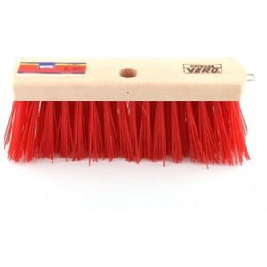 Vero Bezem FSC Hout Kunstvezel Rood 27,5Cm