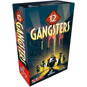 Blue Orange Games - 12 Gangsters - Behendigheidsspel - 3-6 Spelers - Geschikt vanaf 8 Jaar