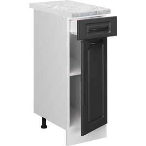 Vicco R-Line Keuken Keukenonderkast – 30 cm WB Marmer Antraciet landhuis WB Marmer